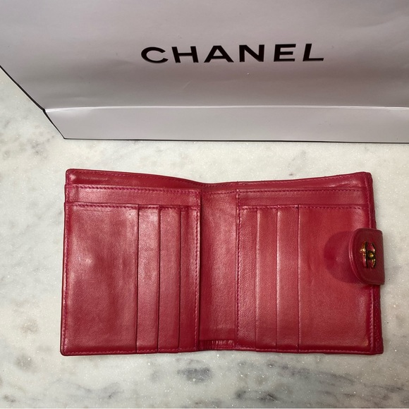 Chanel Pink Caviar Wallet - Picture 7 of 8